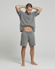 Мужской комплект Oversize Nordvik Stone Wash: Heavy Cotton & Relaxed Fit Grey