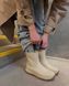 Жіночі гумові чоботи Nordvik Aqua-Guard Tech Boots - зносостійкі з антиковзною потовщеною підошвою Milk, 37