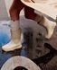 Жіночі гумові чоботи Nordvik Aqua-Guard Tech Boots - зносостійкі з антиковзною потовщеною підошвою Milk, 37