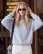 Женский премиальный утепленный свитшот Nordvik Fleece-Core Crewneck на флисе Light Blue, M