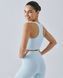 Женские леггинсы с высокой талией Nordvik Body-Sculpt: Premium Naked Feel быстросохнущие с моделирующим эффектом Light Blue, M