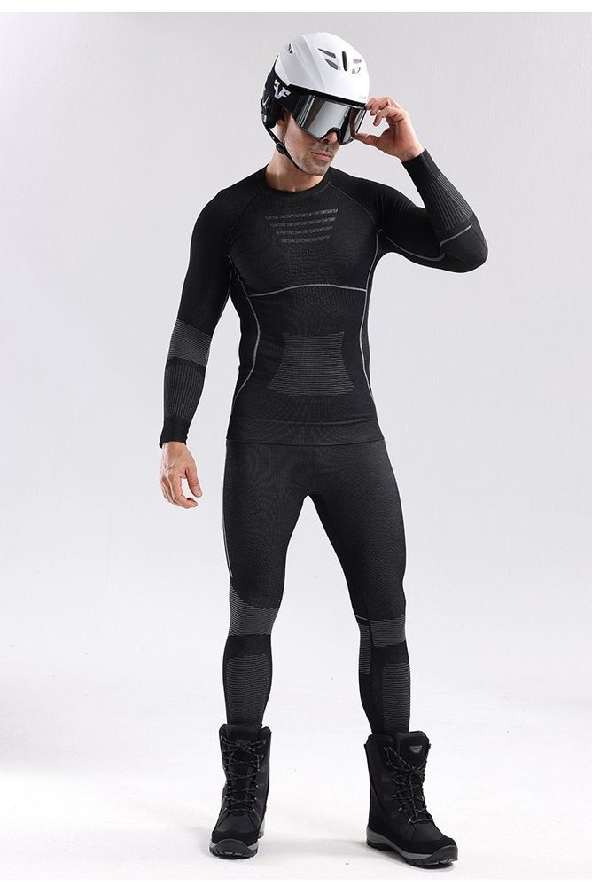 Термобелье мужское Nordvik ArcticSkin Merino Ultra Grey комплект с шерстью мериноса, L