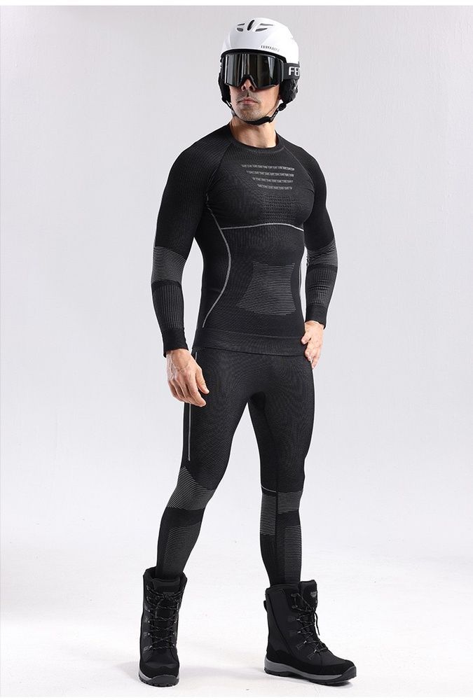 Термобелье мужское Nordvik ArcticSkin Merino Ultra Grey комплект с шерстью мериноса, L