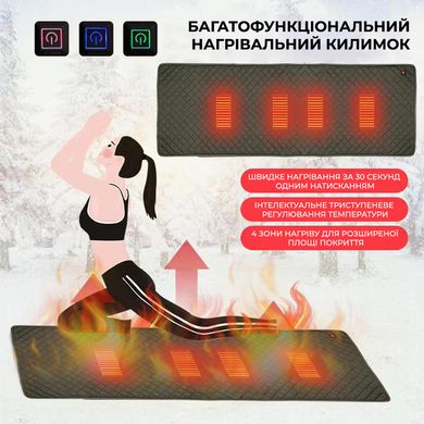 Электро Простынь Каремат с USB подогревом Weizer HeatWave греет от сети или повербанка