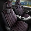 Накидки для сидінь SWAGEN AirTex Чорні з Червоним