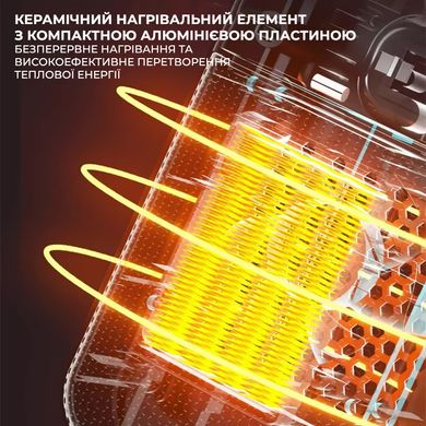 Обігрівач портативний керамічний Weizer CeramiHeat Compact (WZR-501R)