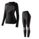 Термобелье женское бесшовное Nordvik BioFlex PRO Seamless Black комплект