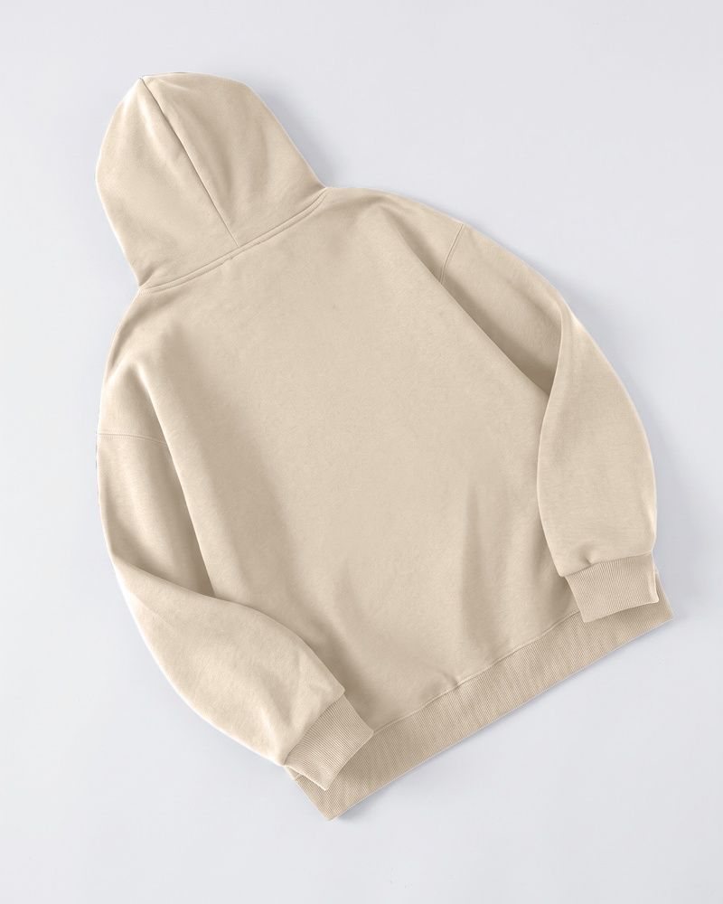Мужское худи оверсайз Nordvik Signature Essential Hoodie Beige, L