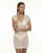 Пляжная вязаная туника-мини Mila Ricco Ibiza White, M