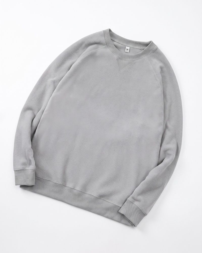 Чоловічий флісовий світшот Nordvik Heritage Thermal Crewneck з рукавами реглан Grey, M