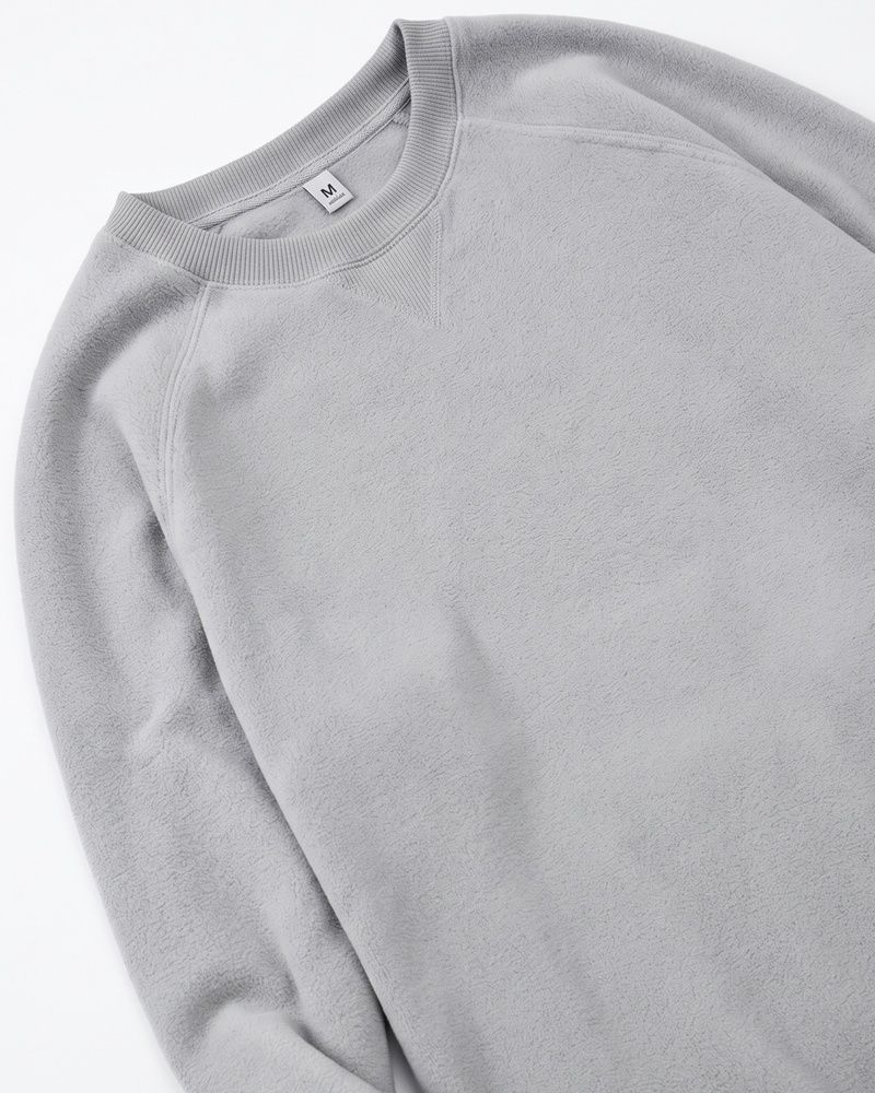 Чоловічий флісовий світшот Nordvik Heritage Thermal Crewneck з рукавами реглан Grey, M