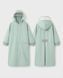 Дитячий дощовик Nordvik kids RainCore Pro Trench водонепроникний та вітрозахисний з відділенням для рюкзака та світловідбивачами Green, 115-125