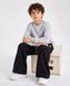 Детские демисезонные штаны LAREN kids Urban Flow Wide-Leg оверсайз Black, 130