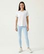 Жіноча спортивна футболка Nordvik Ice-Touch Premium: Nylon Loose Fit White