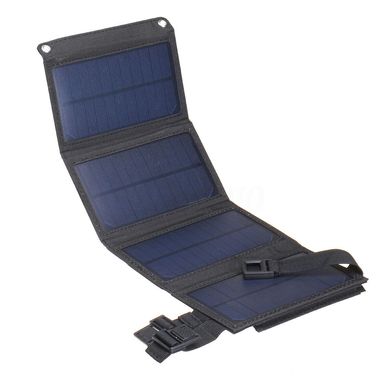 Складная солнечная панель PowerMe Solar Charger 20W Черная