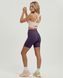 Жіночі безшовні велосипедки Nordvik Sculpt-Pro: з високою талією та Push-up ефектом Purple, розмір M