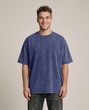 Футболка унісекс Oversize Boxy Fit Nordvik Urban Shadow: Stone-Wash Navy
