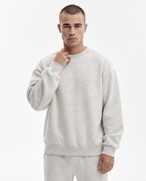 Чоловічий утеплений оверсайз світшот Nordvik Ultra-Soft Precision Sweatshirt Grey, L