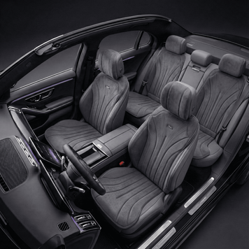 Накидки из алькантары для всего салона SWAGEN Maybach Edition (Цвет Graphite Grey)