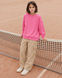 Дитячий світшот Nordvik kids Urban Essential з натуральної бавовни 280g Pink, 120