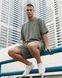 Чоловіча футболка Oversize Nordvik Stone Wash: Heavy Cotton & Relaxed Fit Green