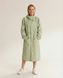 Жіночий дизайнерський плащ-тренч Nordvik Lady Trench Matcha Green матовий з куліскою на талії та вітрозахистом, L/XL