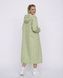 Жіночий дизайнерський плащ-тренч Nordvik Lady Trench Matcha Green матовий з куліскою на талії та вітрозахистом, L/XL