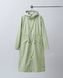Жіночий дизайнерський плащ-тренч Nordvik Lady Trench Matcha Green матовий з куліскою на талії та вітрозахистом, L/XL