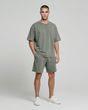Мужская футболка Oversize Nordvik Stone Wash: Heavy Cotton & Relaxed Fit Green