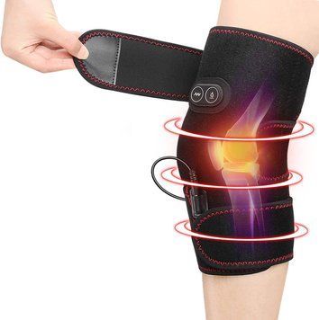 Колінний бандаж з підігрівом та масажером Weizer Knee HeatMassage Brace (RT-82235)