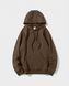 Премиальное мужское худи на флисе Nordvik Polar Fleece Hoodie Brown, M