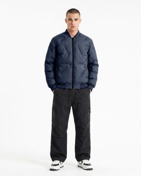 Мужской термоактивный бомбер LAREN Metro-Tech Thermal Bomber утепленный и дышащий Navy, 2XL