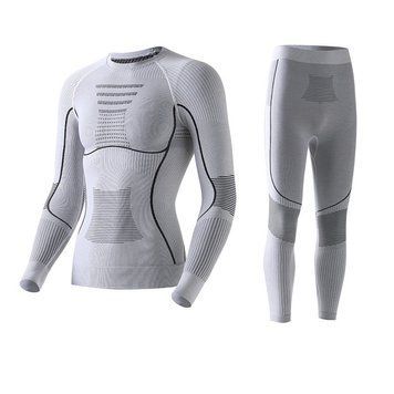 Термобілизна чоловіча Nordvik ArcticSkin Merino Ultra Grey комплект з вовною меріноса, XL