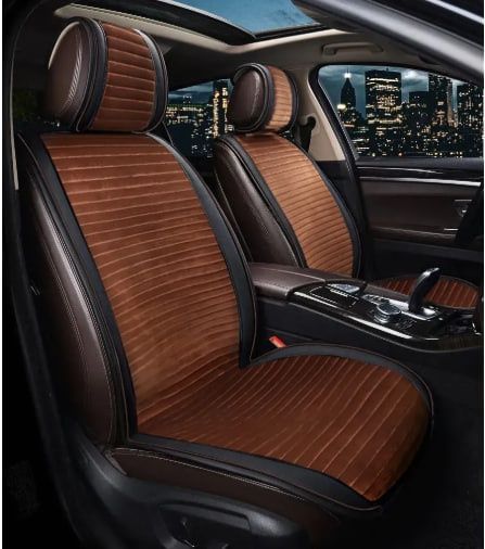 Накидки из алькантары для всего салона SWAGEN Luxury Коричневые