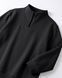 Мужская хлопковая толстовка Nordvik Tech-Blend Quarter Zip с антистатическим эффектом Black, XL