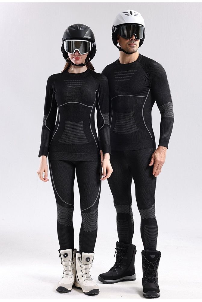 Термобілизна чоловіча Nordvik ArcticSkin Merino Ultra Grey комплект з вовною меріноса, XL