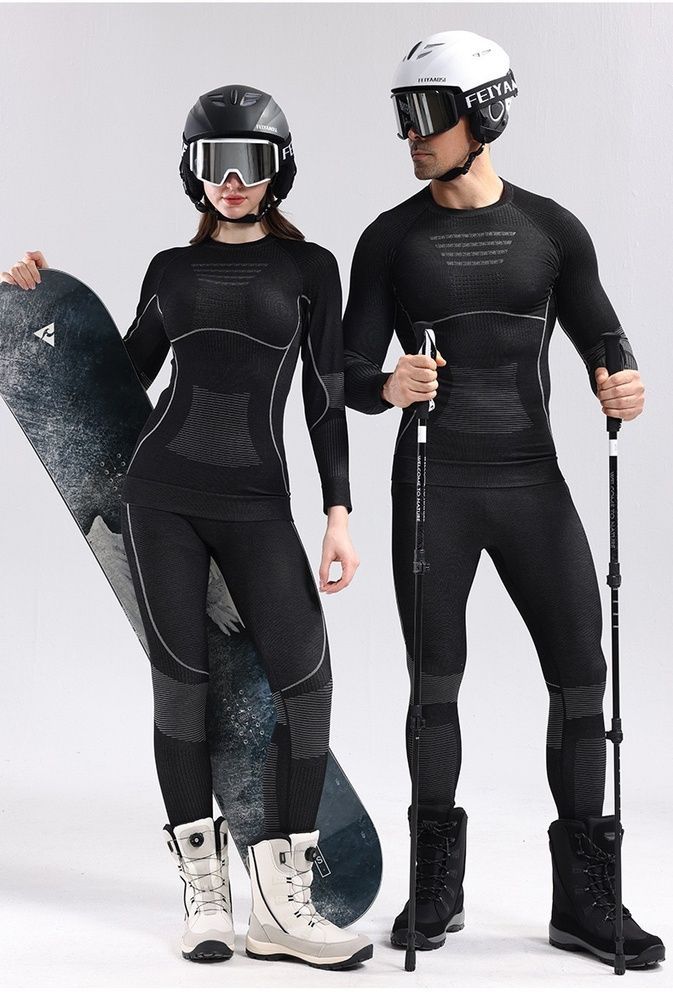 Термобілизна чоловіча Nordvik ArcticSkin Merino Ultra Grey комплект з вовною меріноса, XL