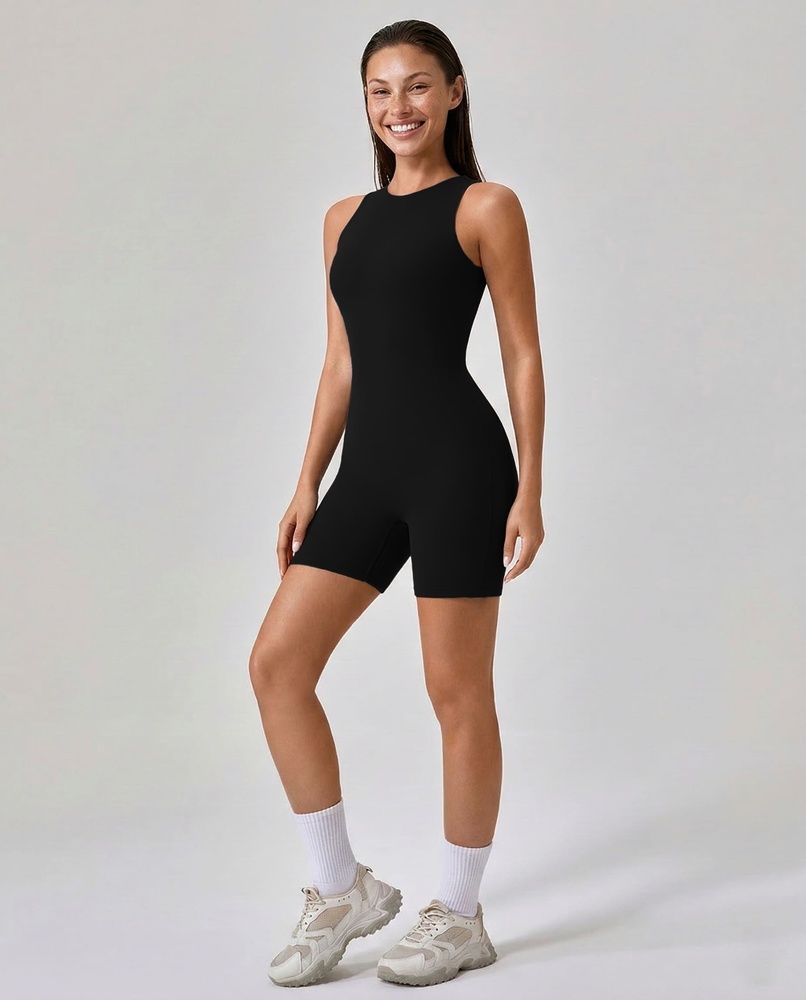 Жіночий компресійний комбінезон Nordvik Sculpt-X Pro: Моделюючий силует Second-Skin та Naked Feel Black, M/6