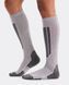 Женские горнолыжные термоноски Nordvik AlpineWool Pro с шерстью мериноса, 3D-пяткой и махровой подошвой Grey