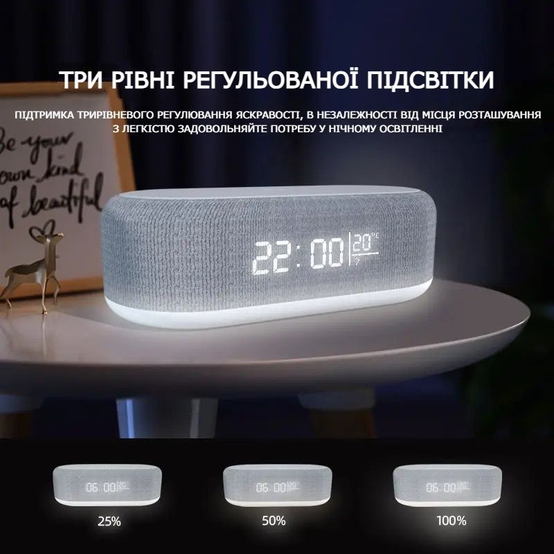 Беспроводная зарядка многофункциональная PowerMe LifeCharger 15W 4in1