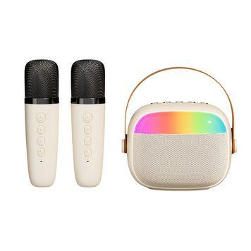 Портативная Bluetooth колонка-караоке PowerMe MelodyGo