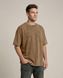 Футболка унисекс Oversize Boxy Fit Nordvik Urban Shadow: Stone-Wash Brown