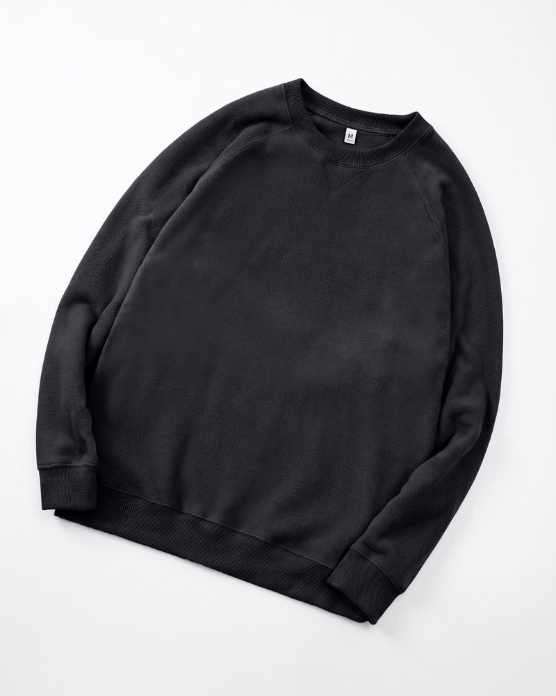Мужской флисовый свитшот Nordvik Heritage Thermal Crewneck с рукавами реглан Graphite, M