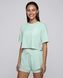 Женские спортивные шорты 2-в-1 с двойным поясом Nordvik AuraStride Double-Waist Cool-Touch Mint, M