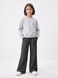 Детские широкие штаны-палаццо LAREN kids Urban Wide-Leg оверсайз для девочки Grey, 140