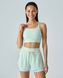 Женские спортивные шорты 2-в-1 с двойным поясом Nordvik AuraStride Double-Waist Cool-Touch Mint, L