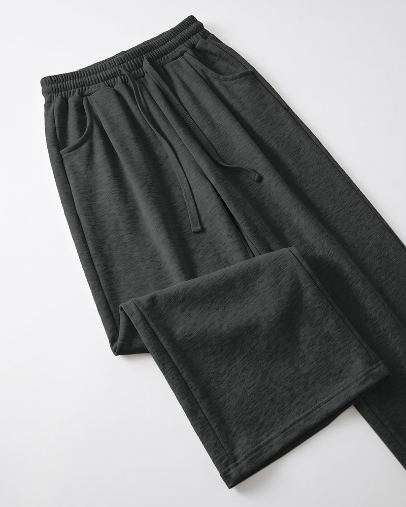 Детские широкие штаны-палаццо LAREN kids Urban Wide-Leg оверсайз для девочки Grey, 140