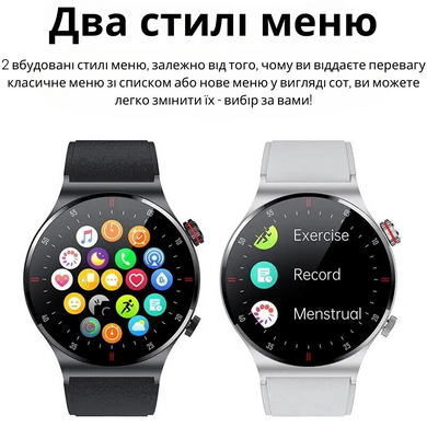 Розумний смарт годинник PowerMe PowerWatch 7 series Black