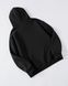 Мужское худи оверсайз Nordvik Signature Essential Hoodie Black, L