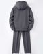 Мужской утепленный софтшелл-костюм Nordvik Armor-Tech Softshell Suit водонепроницаемый, ветрозащитный и износостойкий технологичный комплект на флисе Grey, 2XL